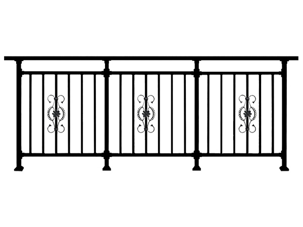 噴塑陽臺(tái)欄桿圖片