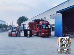 2025年8月22日鋅鋼圍墻護欄裝車發貨！